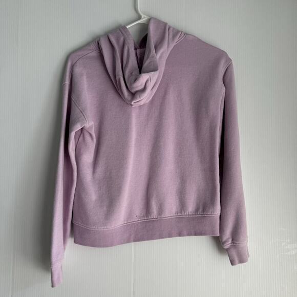 SO Kohls Yes Girl You Can Pullover Hoodie Hooded Sweatshirt Purple Size Large - Picture 4 of 5